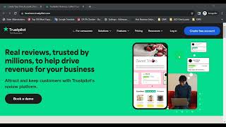 How to list business on Trustpilot Create a free trustpilot account  Get trustpilot reviews [upl. by Epuladaug983]