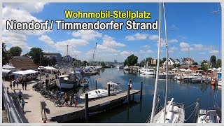 Ostsee WohnmobilStellplatz Niendorf Herrliche Fahrradtour Timmendorfer Strand  Scharbeutz [upl. by Yeliak]