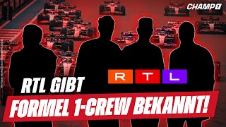 Formel 1Comeback bei RTL Jetzt steht fest wer moderiert kommentiert und auf Stimmenfang geht [upl. by Annabella737]