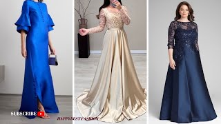 SILK AND SATIN DRESSES IDEAS FOR MOTHER OF THE BRIDE motherofthebride satindress weddingdress [upl. by Prestige753]