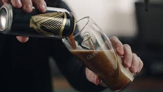 How To Pour a Guinness Draught  Guinness Beer [upl. by Nic]