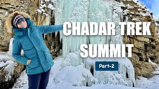 The Chadar Trek—Im snow excited its Summit time Part 2 [upl. by Wilser]