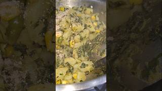 Aalu methi with sweet corn  viral shorts [upl. by Larok]