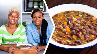 How To Make Trini Red Beans  Foodie Nation [upl. by Benito]