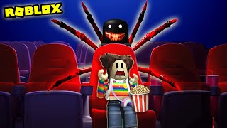 ROBLOX MOVIES STORY  ONSTNAPPEN UIT DE ENGE BIOSCOOP  Lets Play Wednesday [upl. by Netsua456]