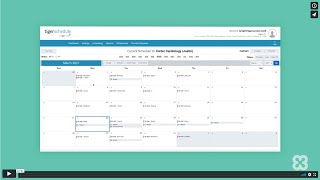 Quick Feature Video TigerConnect Physician Scheduling – Physician OnCall Scheduling Software [upl. by Larimor]