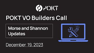 Pocket v0 Builders Call  December 19 2023 [upl. by Attena]