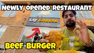 Newly opened restaurant in Sialkot cantt Say cheese bad me hospital gyVlog 125 ​⁠​⁠AlmasAliR [upl. by Modnar]