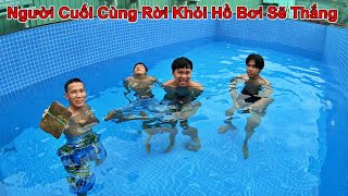 Người Cuối Cùng Rời Khỏi Hồ Bơi Sâu 2 Mét Sẽ Thắng 10 Triệu [upl. by Indys]