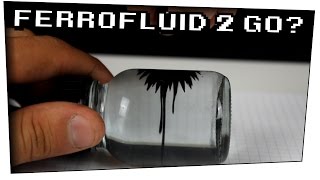 DIY Ferrofluid in a bottle  Ferrofluid zum mitnehmen  Heimexperimente 46 [upl. by Ekenna80]