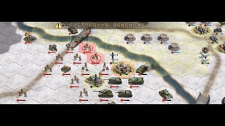 World War 2 Tactics Strategy War Games AXIS35 Siege of Bresulau Hard 3 star [upl. by Yssep]