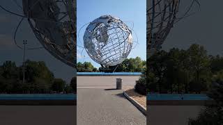 The Unisphere in Flushing Meadows Corona Park • Queens New York September 10 2021 [upl. by Zuzana]