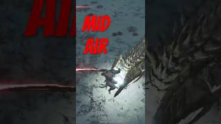 Rey Dau wiped me during Helm Breaker in Monster Hunter Wilds 😰beta mhw midair reydau [upl. by Trefor231]