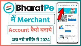 Bharat Pay Merchant Account Kaise Banaye  how to create bharat pe merchant account 2024 [upl. by Etnod]