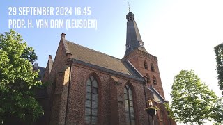 29092024  Middagdienst 1645  Oude Kerk  prop H van Dam Leusden [upl. by Htiduy945]