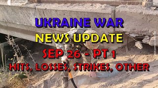 Ukraine War Update NEWS 20240926a Pt 1  Overnight amp Other News [upl. by Aelam812]