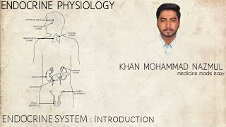 ENDOCRINE SYSTEM  Introduction  Endocrine Physiology  বাংলা  Bangla [upl. by Etnoed]