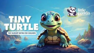 Little Panda  Tiny Turtle Adventures Nursery Rhyme 🌊 [upl. by Zia138]