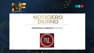 Telenueve al mediodía mejor noticiero diurno  Martín Fierro 2024 [upl. by Sassan723]