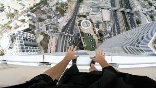 GoPro Skyscraper Handstand in Tel Aviv with Jason Paul [upl. by Allx657]