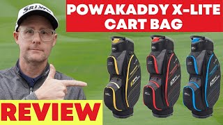 Powakaddy X Lite Cart Bag  Review [upl. by Carlota265]