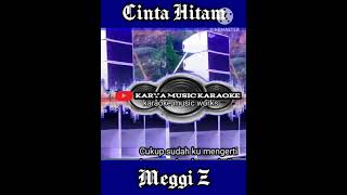 CINTA HITAM II MEGI Z KARAOKE NADA PRIAkaraokedangdut karaokesongs shorts [upl. by Leasim]