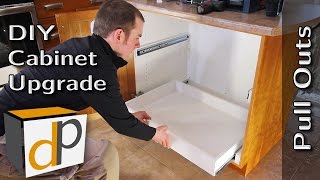 How to Build amp Install Pull Out Shelves  DIY Guide [upl. by Madelle]