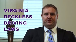 Reckless Driving Laws in Virginia [upl. by Enytsuj]