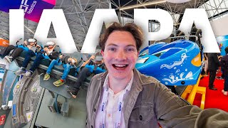 NIEUWSTE PRETPARK ATTRACTIES OP IAAPA 😱  Bart Baan [upl. by Nyrrat]