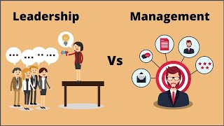 Leadership vs Management  Difference between Leadership and Management [upl. by Malcah]