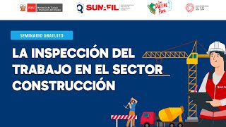 🔴 EN VIVO Seminario quotLa Inspección del Trabajo en el Sector Construcciónquot [upl. by Nomal]