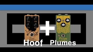 EQD Hoof Boosted with Overdrive Plumes Tube Screamer [upl. by Sayres587]