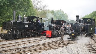 Apedale Valley Narrow Gauge Preserved Steam Railway Tracks To The Trenches 2018 Part 1 [upl. by Nobe]