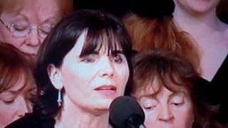 Rita Connolly sings quotThe Deers Cryquot at Inauguration of Michael D Higgins President of Ireland [upl. by Drofnas]