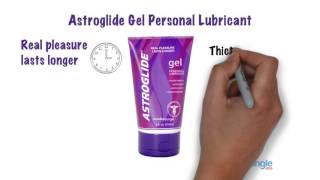 Astroglide Gel Personal Lubricant  Product Video [upl. by Litnahs]