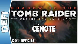 Shadow of The Tomb Raider  CÉNOTE  Défi  EFFIGIES FR PS4 [upl. by Lenny]