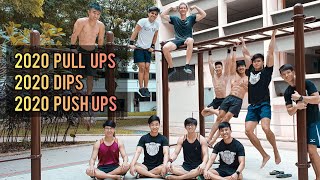 BarBrothers Singapore workout Motivation  2020 Pull Ups 2020 Dips 2020 Push Ups for New Year [upl. by Amathist]