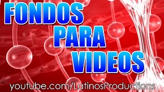 Descarga Fondos para Video Gratis [upl. by Primrose]