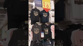 DOha T SHIRTS ON SALE  HURRY souly trendingshorts qatar [upl. by Elga952]