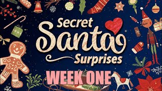 WEEK 1 All our Secret Santa surprises from Week 1 [upl. by Plato85]