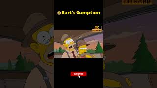 🤣Barts Gumption simpsons [upl. by Lexerd]