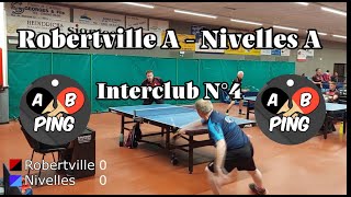 Robertville A  Nivelles A Interclub n°4 [upl. by Ibmat]