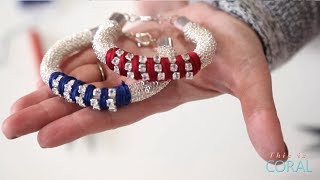 DIY with DesignHer Co DIY Holiday Jewelry [upl. by Eylrac]