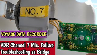 Voyage Data Recorder Channel 7 microphone Failure  Buhay Electrician  Elmismo [upl. by Egiaf]