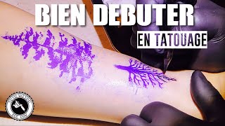 TATOUAGE TRACAGE ET OMBRAGE EN DOT ET WHIP SHADING TUTORIEL [upl. by Hen207]