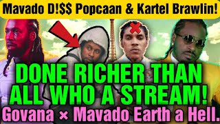 Mavado Drops Bombshells On Popcaan And Vybz Kartel Ina Earth A Hell Ft Govana [upl. by Aleciram496]