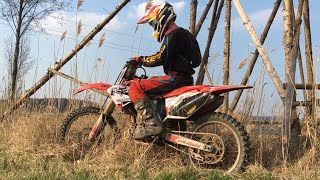 Honda CRF 250R  Race training [upl. by Adolfo619]