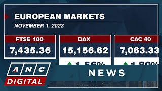 European markets seeing sharp gains as investors react to the US Feds move  ANC [upl. by Ikir]