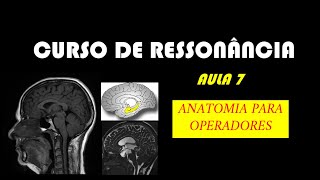 Ressonância  Aula 7 Anatomia do Encéfalo p operadores [upl. by Grete]