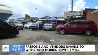 PATRONS AND VENDORS UNABLE TO WITHSTAND HORRID SEWER SMELL [upl. by Hermie]